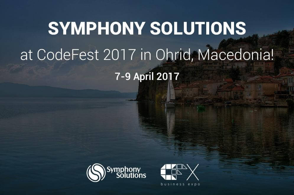 Symphony Solutions at CodeFest 2017 in Ohrid