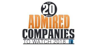 20 most admired companies to watch 2018